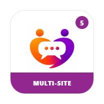 FriendsConnect SMS Pro — Multi-Site 5 (Annual)